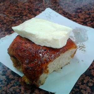 Golfeado con queso