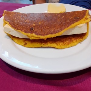 Cachapa con queso