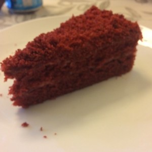 Torta de red velvet