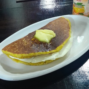Cachapa con queso telita