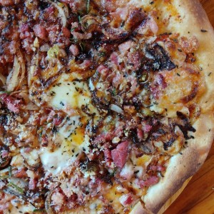 pizza carbonara