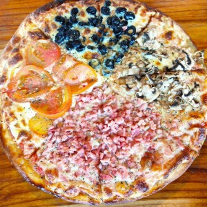 Pizza Cuatro estaciones