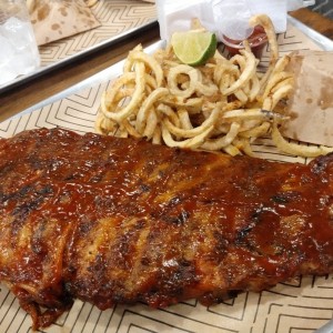 Costilla + Papas
