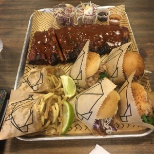 la bandeja 