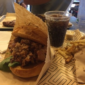 Sandwich de PulledPork