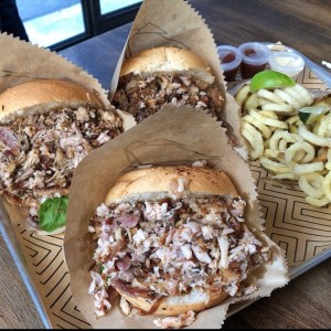 Sanduches de Porchetta