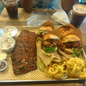 la bandeja