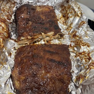 Costillas de la bandeja