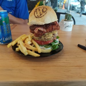 Hamburguesa Pollo Crispy 
