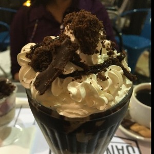 Merengada de brownie