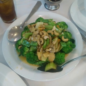 vegetales mixtos con merey