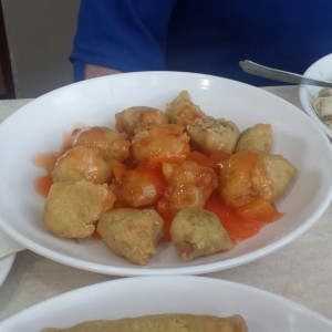 Pollo en Salsa Agridulce