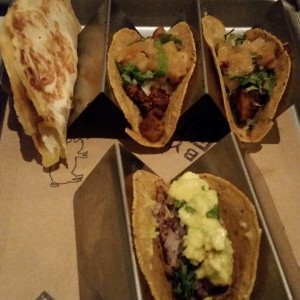 tacos, grigo, pastor y carnita