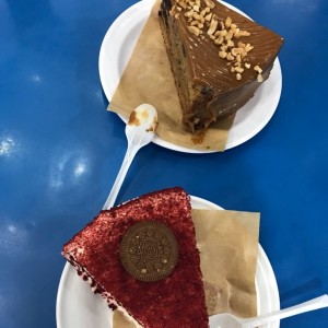 red velvet y arequipe mani
