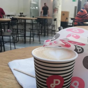 cafe y torta de zanahoria