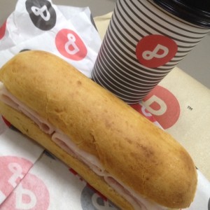 Panini Clasico y Latte Coloso