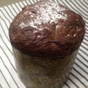 panetton de chocolate