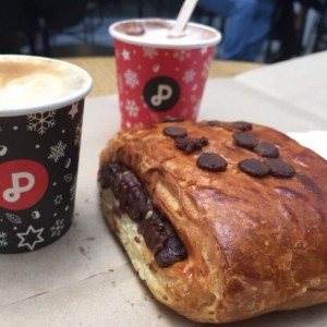 Croissant de chocolate