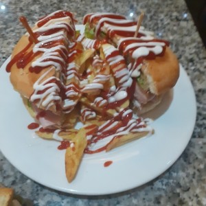 Hamburguesa de Pollo