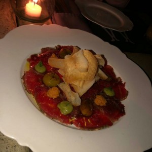 Carpaccio a la parrilla