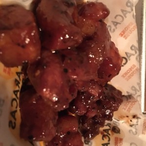 dados de cerdo (Pork Belly Burnt Ends)