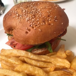 Hamburguesa de milanesa