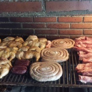 Parrilla con toda su variedad