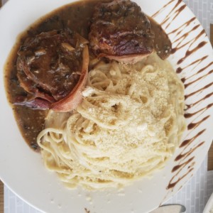 Filet Mignon Pasta 4 Quesos