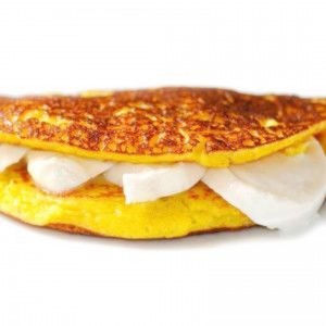 Cachapa con queso telita