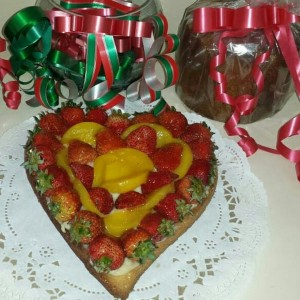 Tartaletas y Panetonne de la Pasteleria la Milhoja 