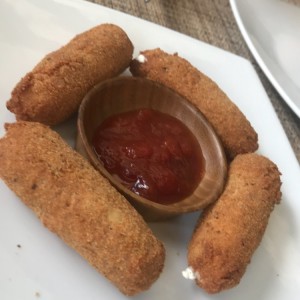 Dedos de queso de buffala