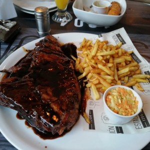 Costillas bbq
