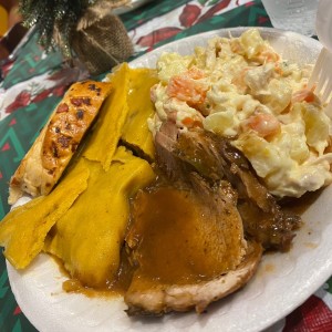 Plato navideño