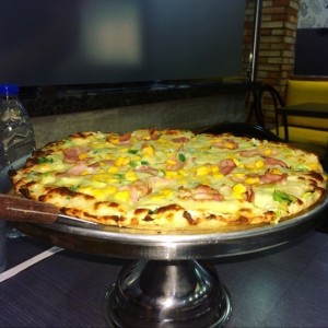 pizza de ajoporro