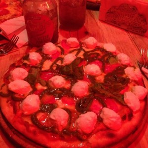 pizza de capresa 