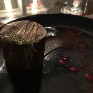 mousse de chocolate