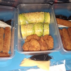 Fuji Rolls y Croquetas de Cangrejo