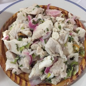 Ceviche, demasiado bueno y abundante..!
