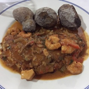 Filet de Pescado a la Marinera, excelente..!