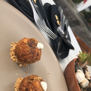 bolitas de morcilla