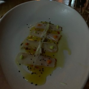 tiradito de robalo