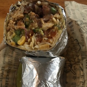 burrito de pollo