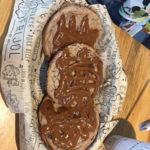 galleta con arequipe