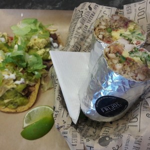 Burrito de pollo