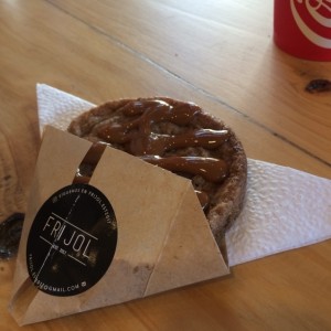 galleta con arequipe sin palabras 