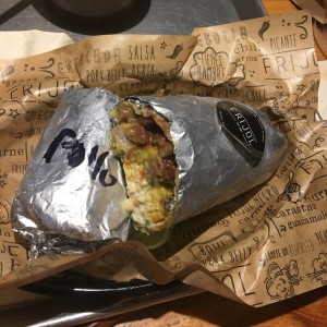 burrito de pollo