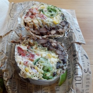 burritos de pollo