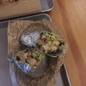 Burrito hasta con arroz ??