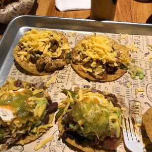 Tostadas de Pork Belly lo Maaaximo