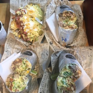 burritos y tortilla
